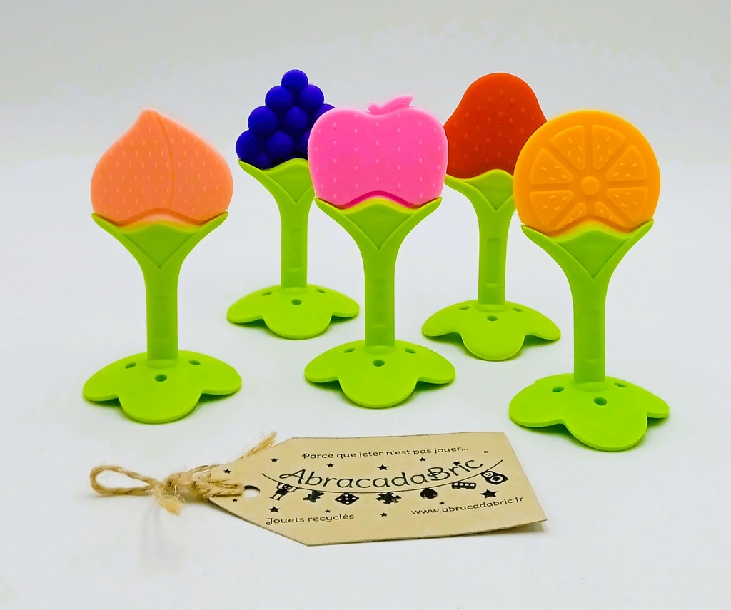 5 Fruits en silicone