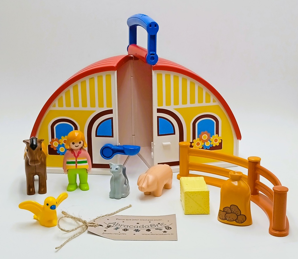 Ferme transportable - PLAYMOBiL 1 2 3   