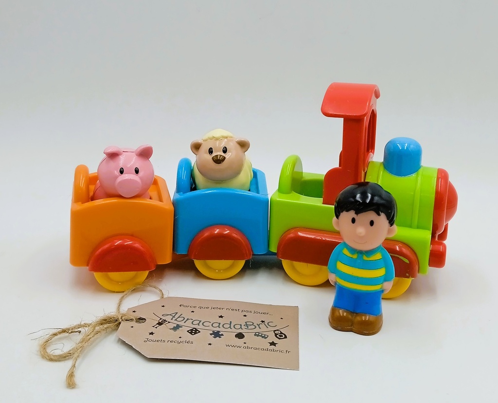 Train avec animaux