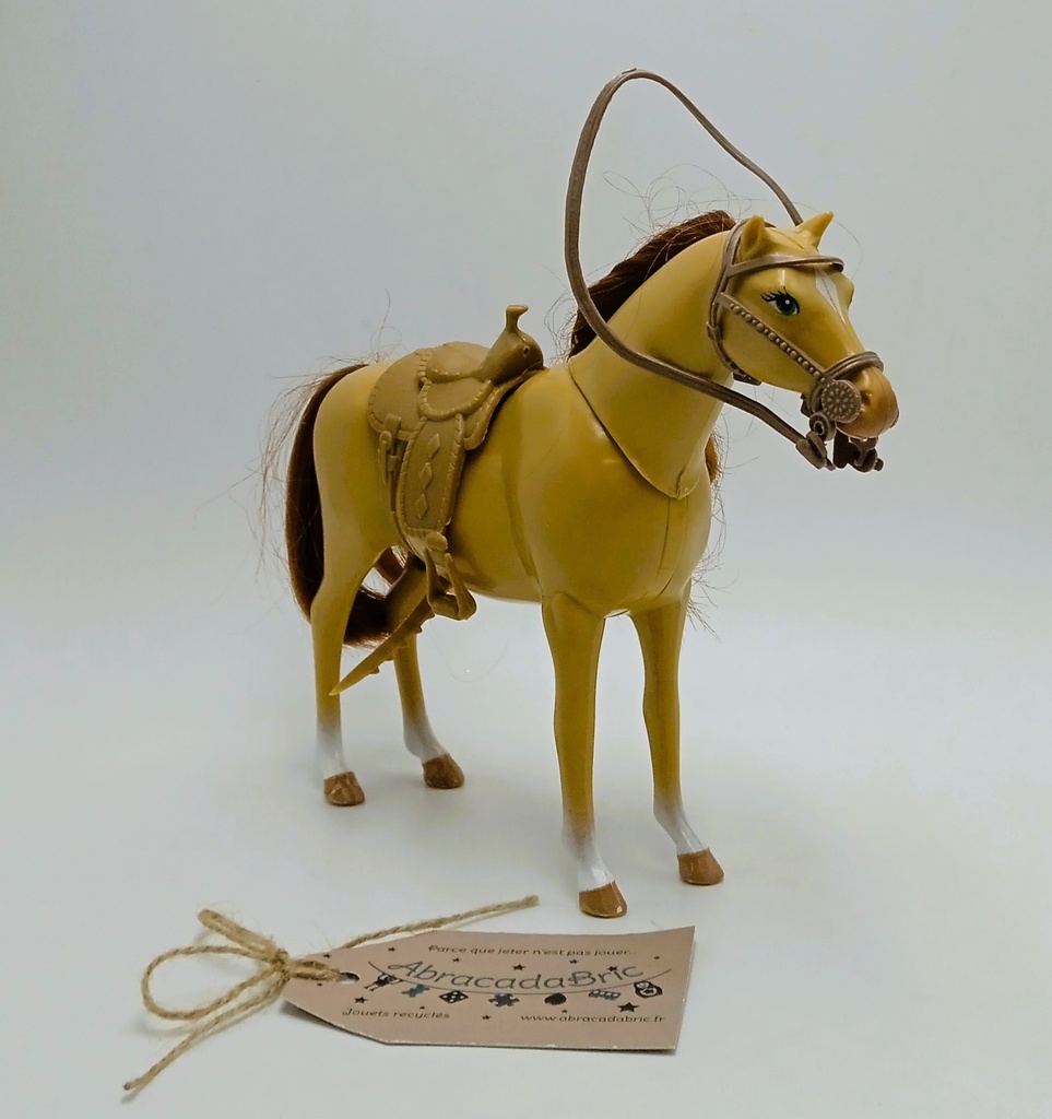 Cheval avec sa scelle