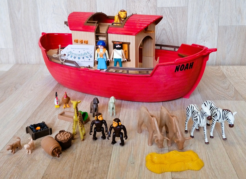 Arche de Noé avec ses animaux - PLAYMOBiL