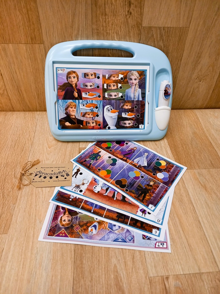 Le pupitre éducatif, la reine des neiges  - CLEMENTONi 