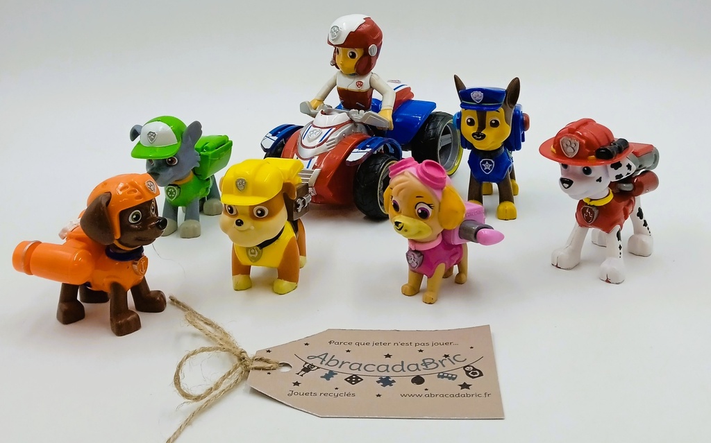 Figurines Pat'Patrouille avec Ryder - NiCKELODEON