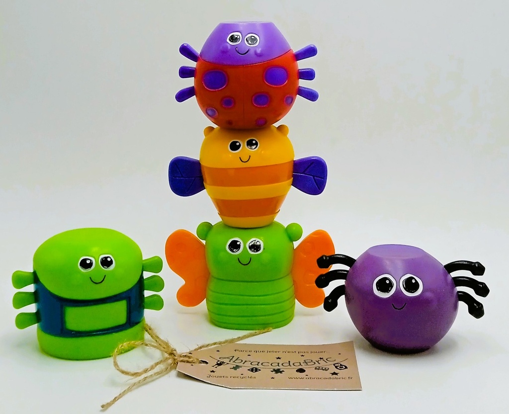 Lot insectes magnétiques - LAMAZE 