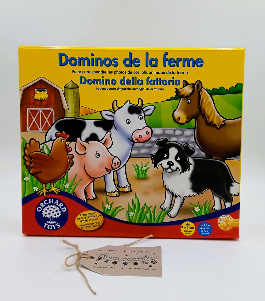 Dominos de la ferme - ORCHARD TOYS 