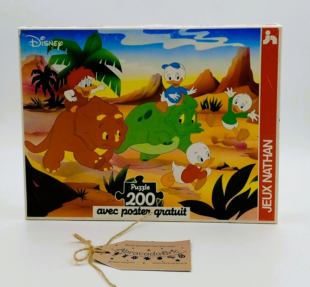 Puzzle "le grand prix des dinosaures"- 200p - NATHAN 