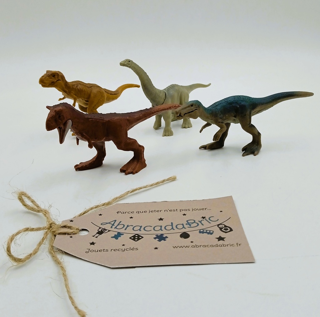 Lot 4 dinosaures - MATTEL