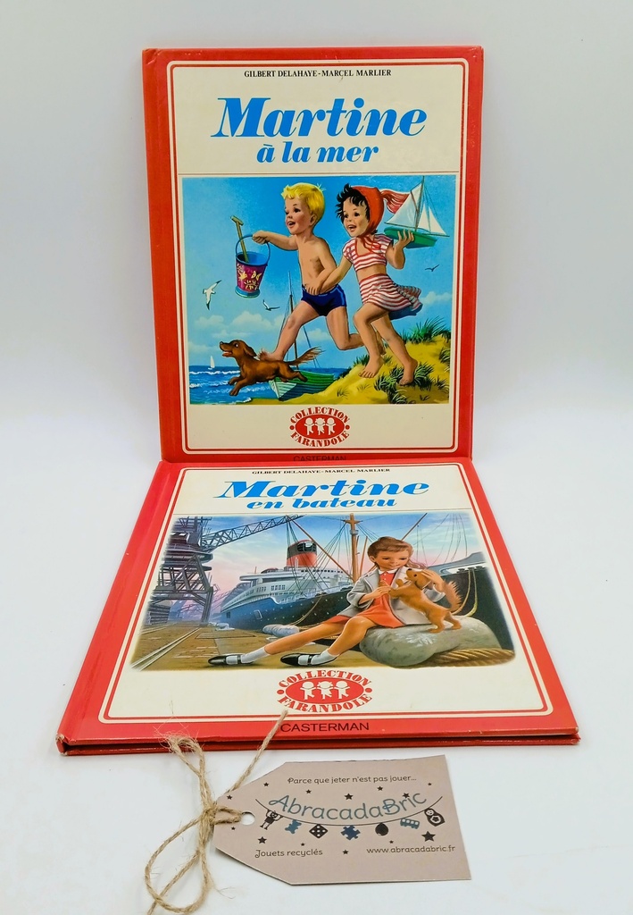 "Martine en bateau" & "Martine à la mer" - CASTERMAN 