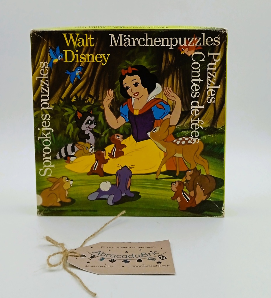 Puzzle contes de fées 2x49 pièces - WALT DiSNEY