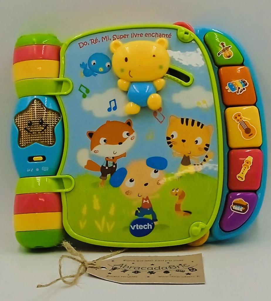 Do, Ré, Mi, super livre enchanté - VTECH   (copie)
