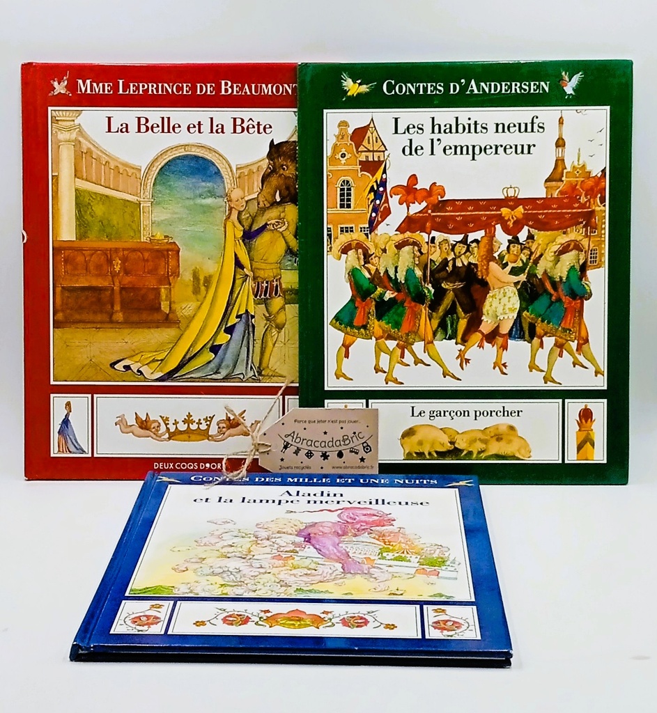 Lot 3 livres - DEUX COQS D'OR 