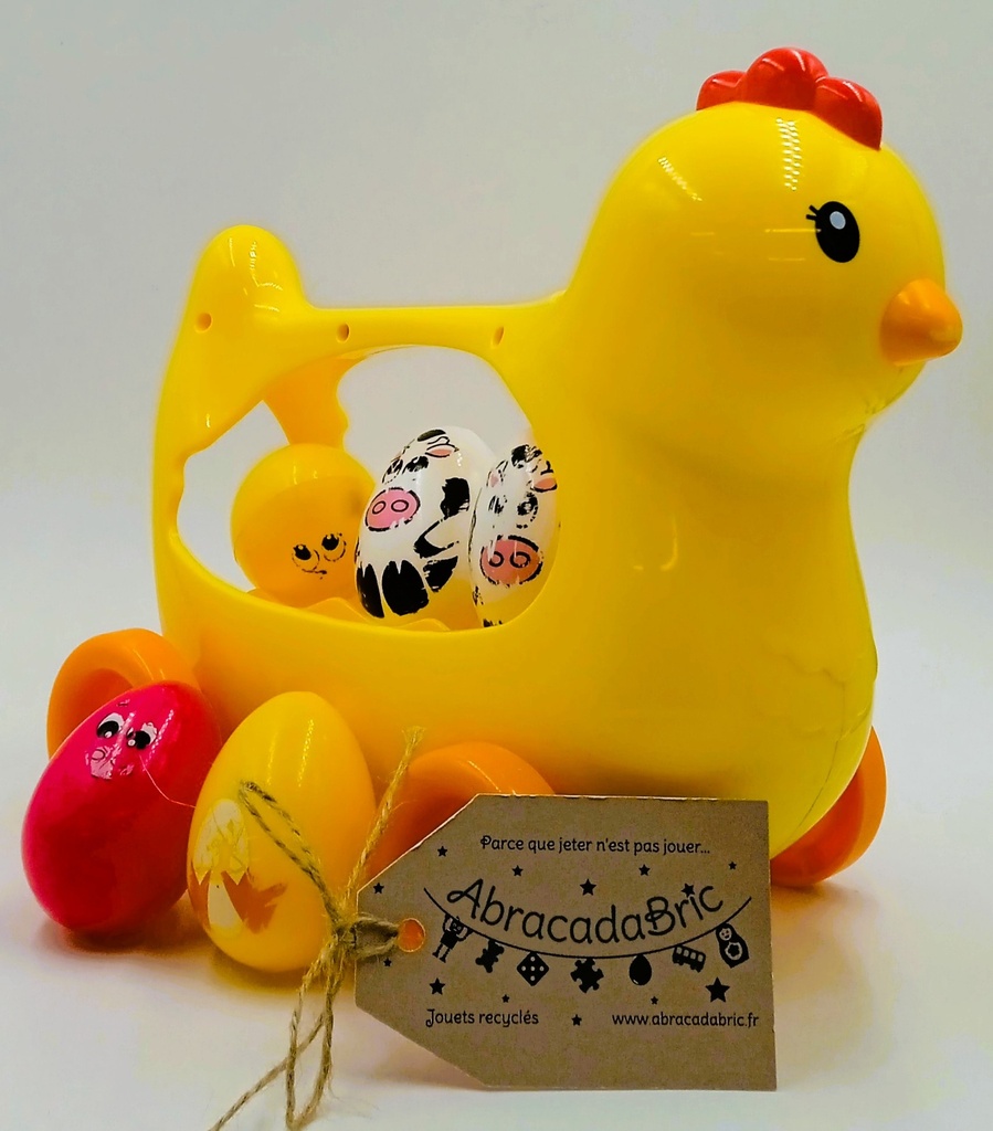  Poule et ses oeufs - TOMY 