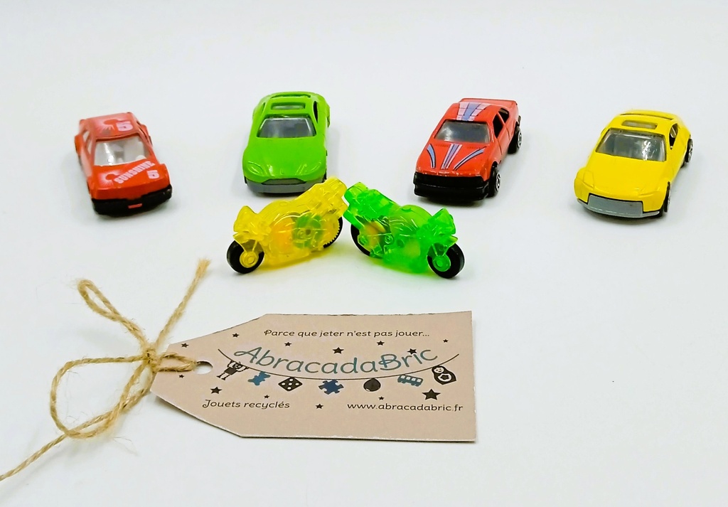 Lot x6 petites voitures