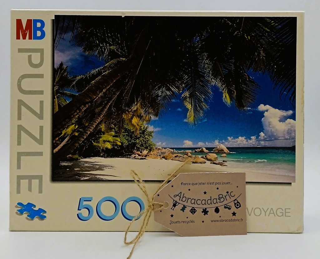 Puzzle "les Seychelles" 500p - MB PUZZLE