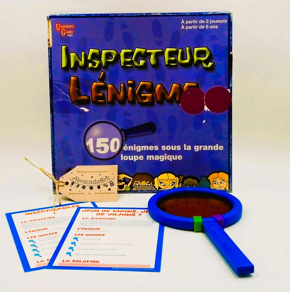 inspecteur l'énigme - UNiVERSiTY GAMES 