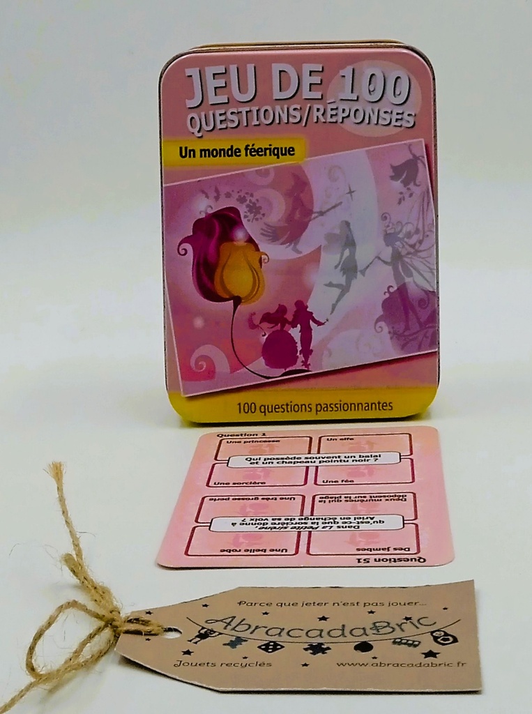 Jeu de 100 questions réponses - EDiTiONS PiCCOLiA 