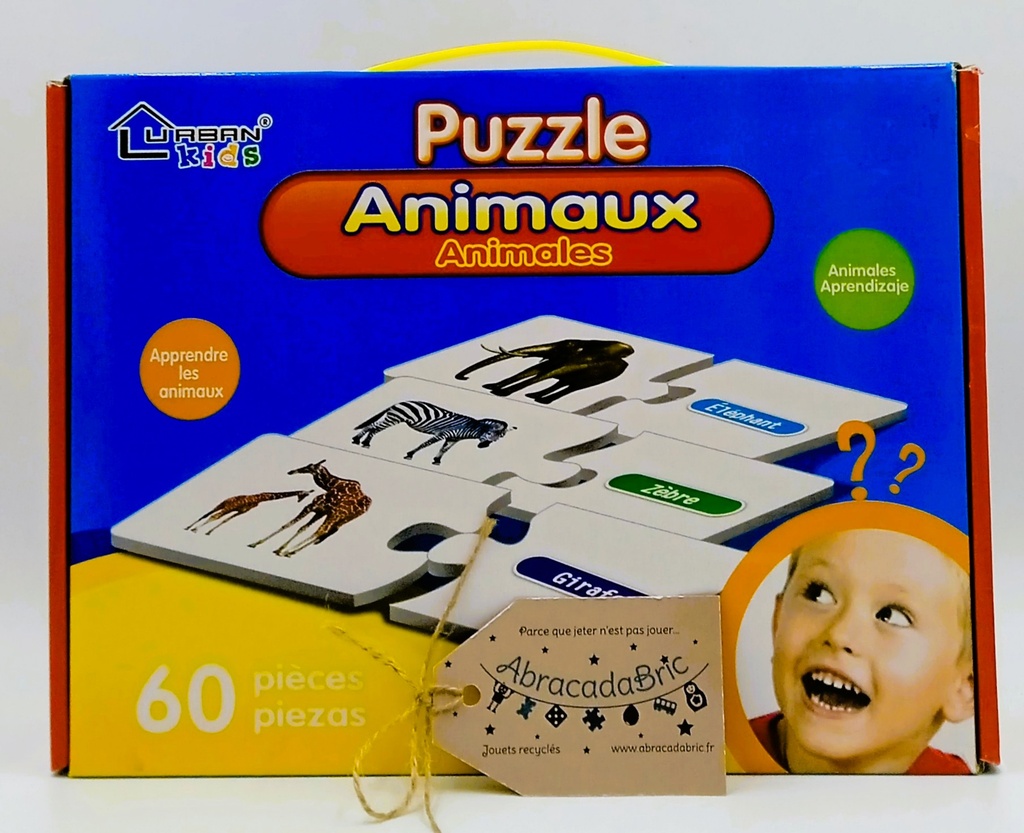 Puzzle animaux - URBAN KiDS