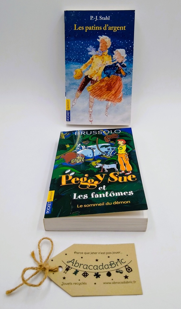 "Les patins d'argent" et "Peggy Sue et les fantômes" - POCKET JUNiOR