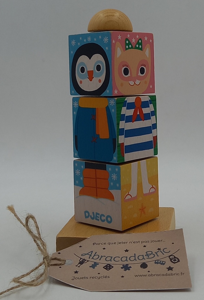 Puzzle 3D en bois - DJECO  