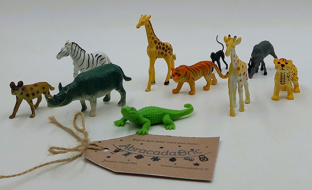 Lot x10 animaux 