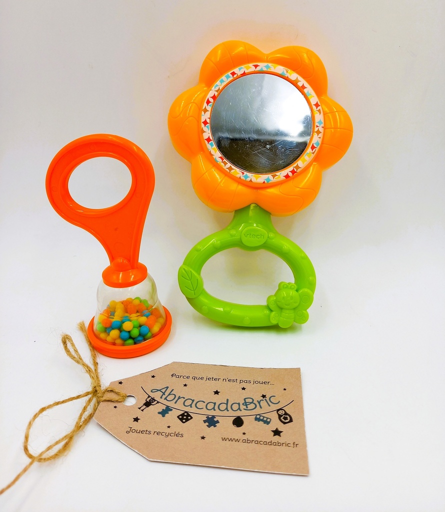 Lot x2 hochets 