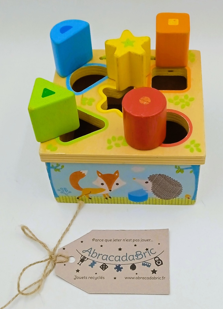 Jeu d'encastrement en bois - DJECO