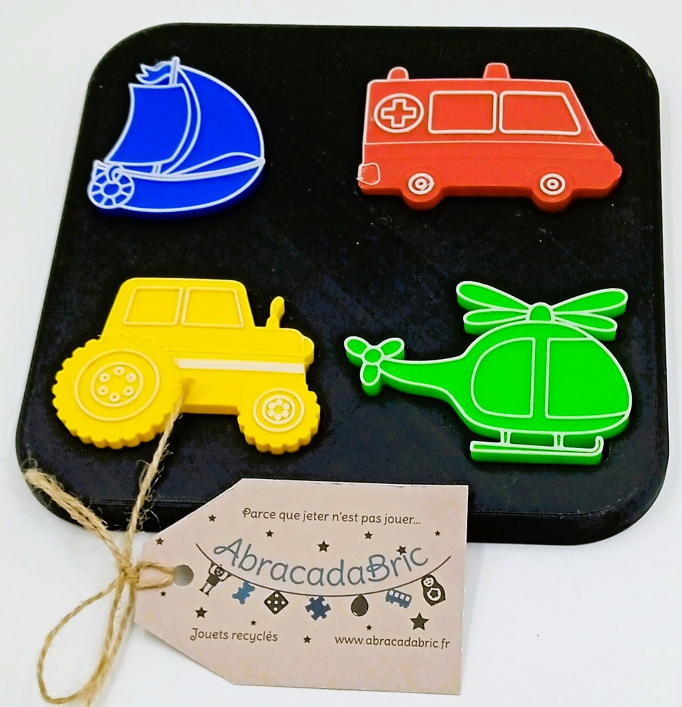 Jeu d'encastrement 4 pièces