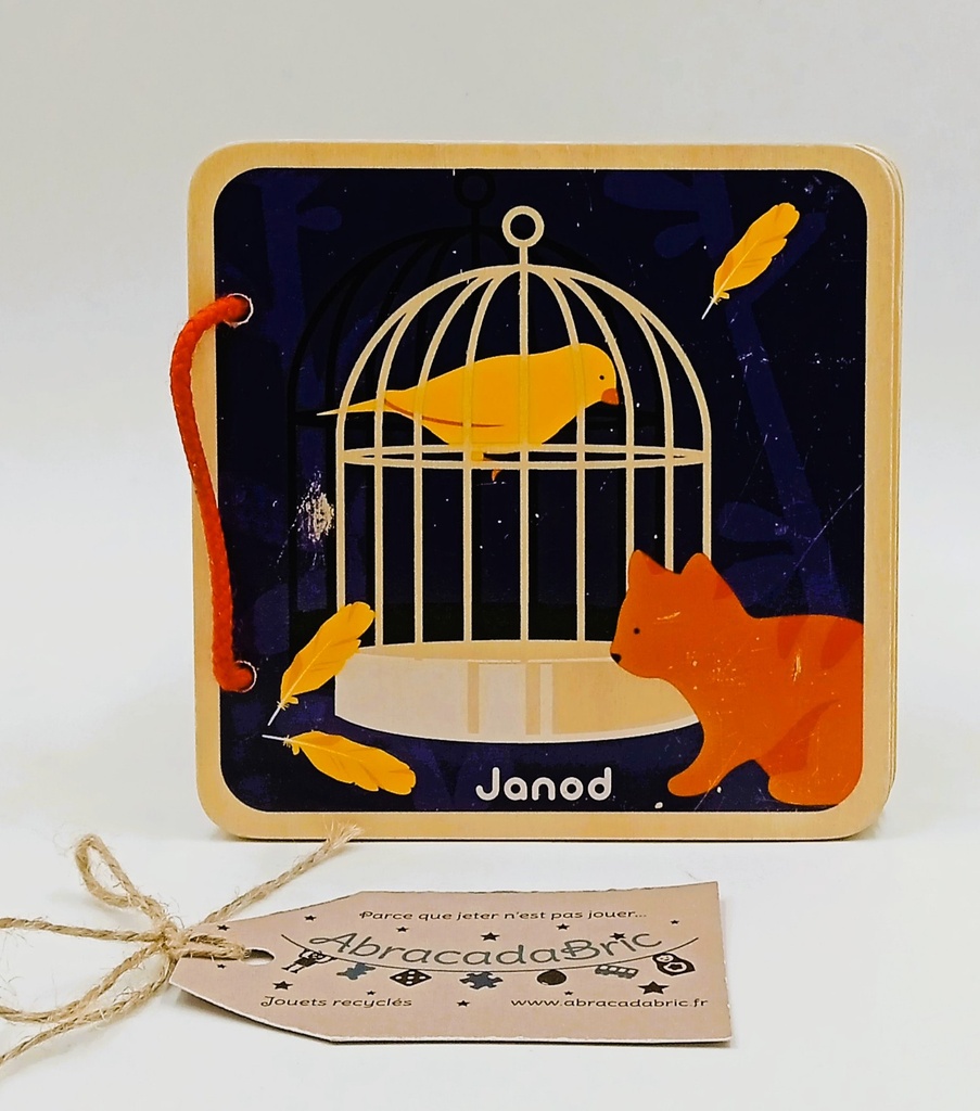 Livre en bois - JANOD