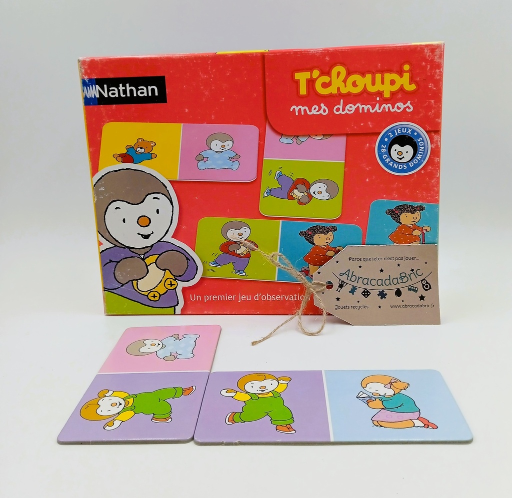 T'choupi mes dominos - NATHAN