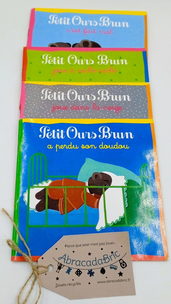 Lot x4 "Petit Ours Brun" - BAYARD 