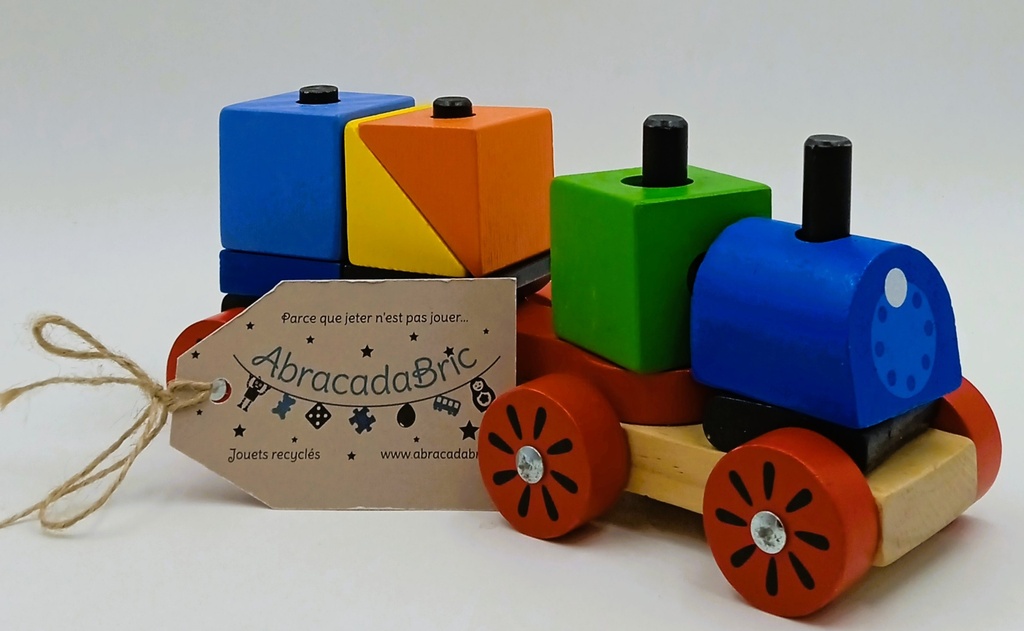 Train en bois wagons - DELTA SPORT