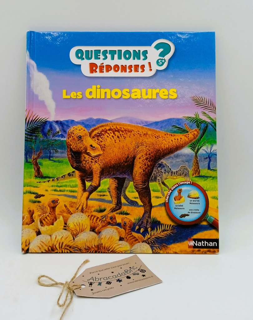 Questions réponses "Les dinosaures" - NATHAN  