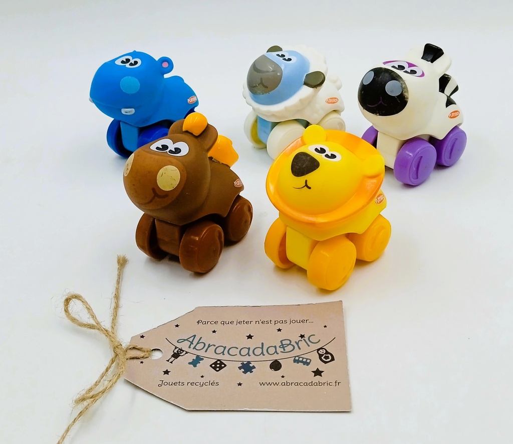 5 voitures animaux - PLAYSKOOL 