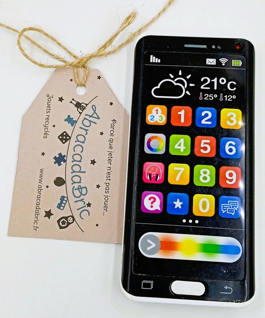 Téléphone avec sons et lumières 