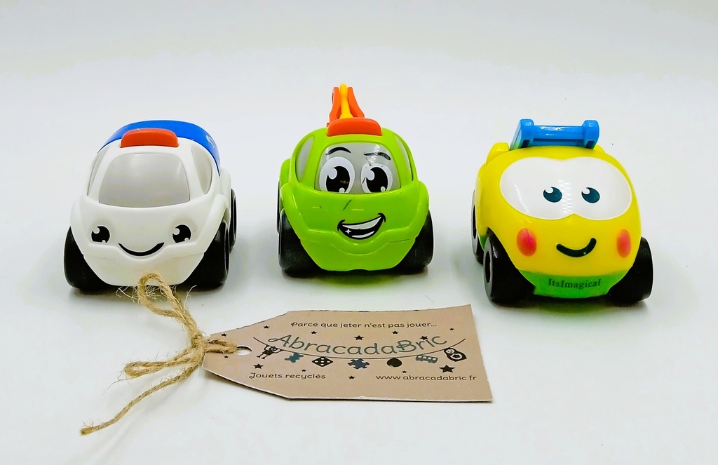 Lot de 3 véhicules - SMOBY 