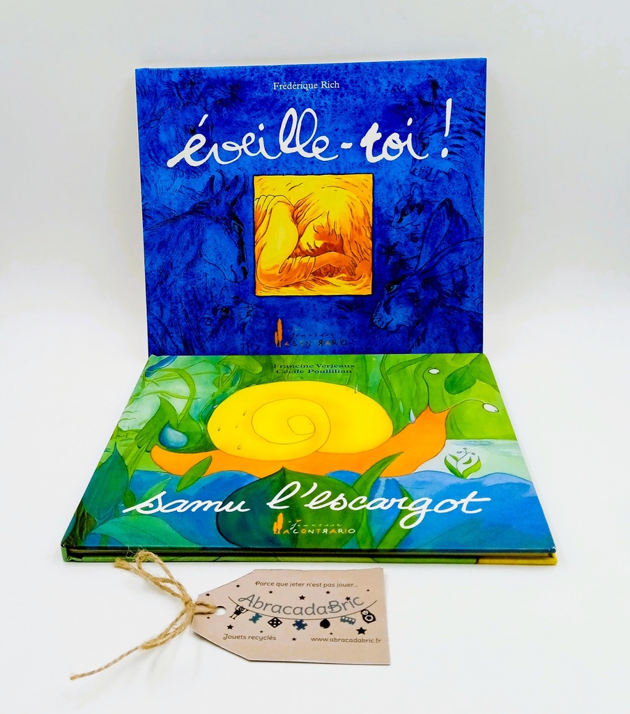"Eveille toi!" et  "Samu l'escargot" - JEUNESSE ACONTRARIO