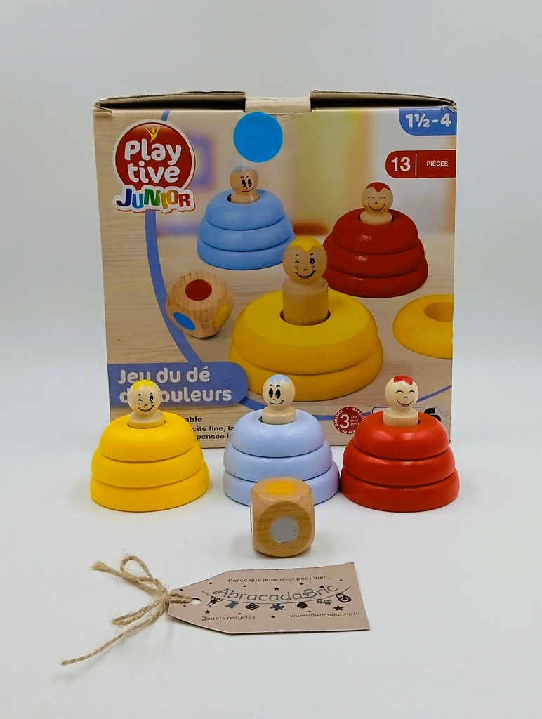 Jeu du dé de couleurs - PLAYTiVE JUNiOR  