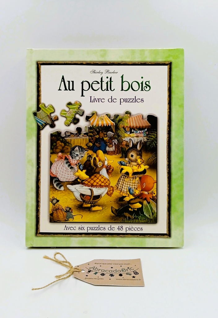 Au petit bois livre de puzzles - EDiTiONS PiCCOliA 