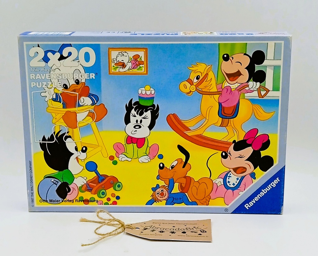 Puzzle Mickey 2x20p - RAVENSBURGER   