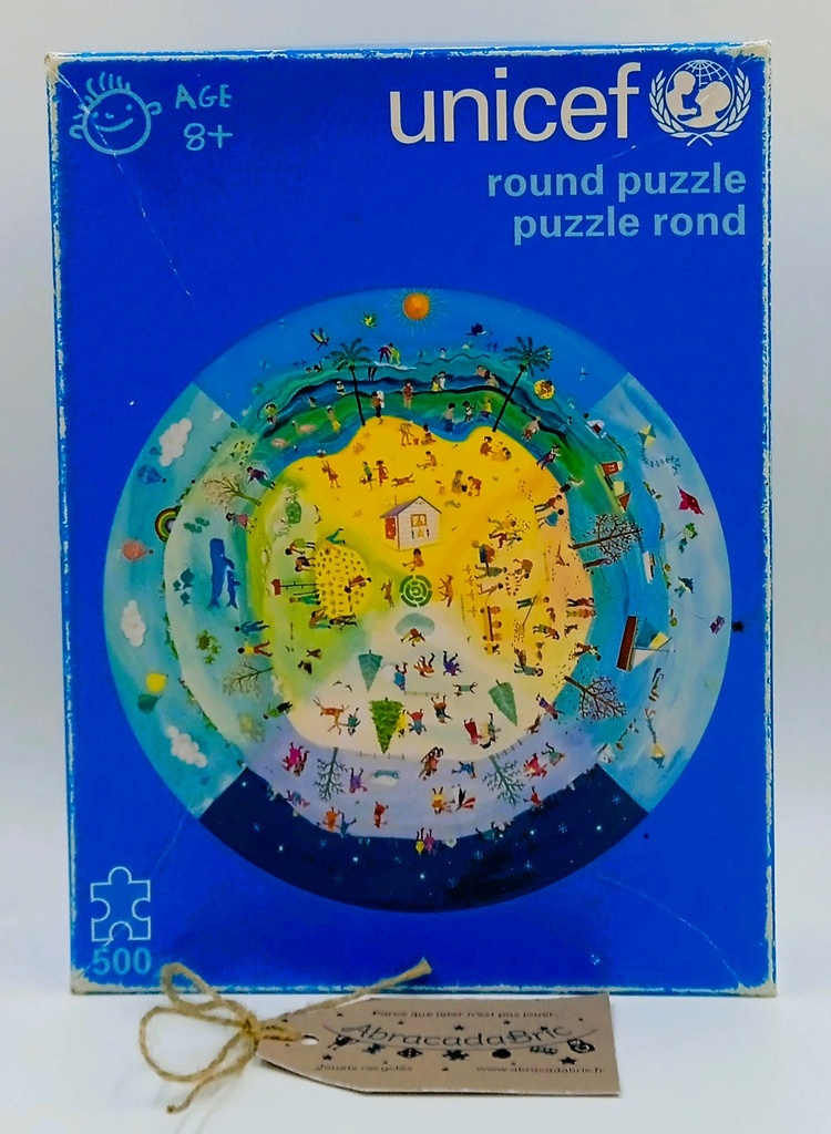Puzzle rond - UNiCEF