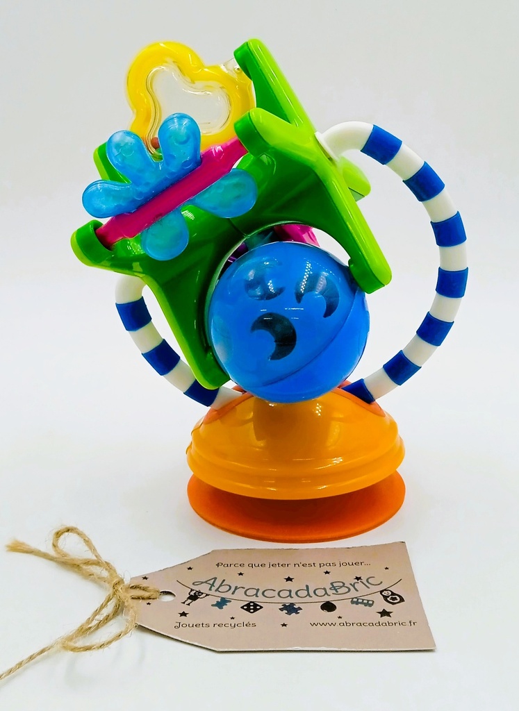 Hochet ventouse à fixer - SASSY 