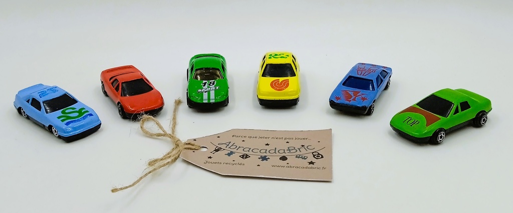Lot de 6 petites voitures 