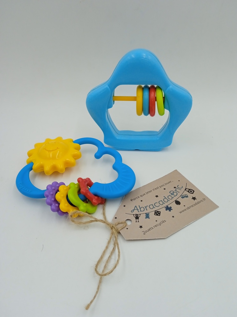 Lot 2 hochets - FiSHER PRiCE 