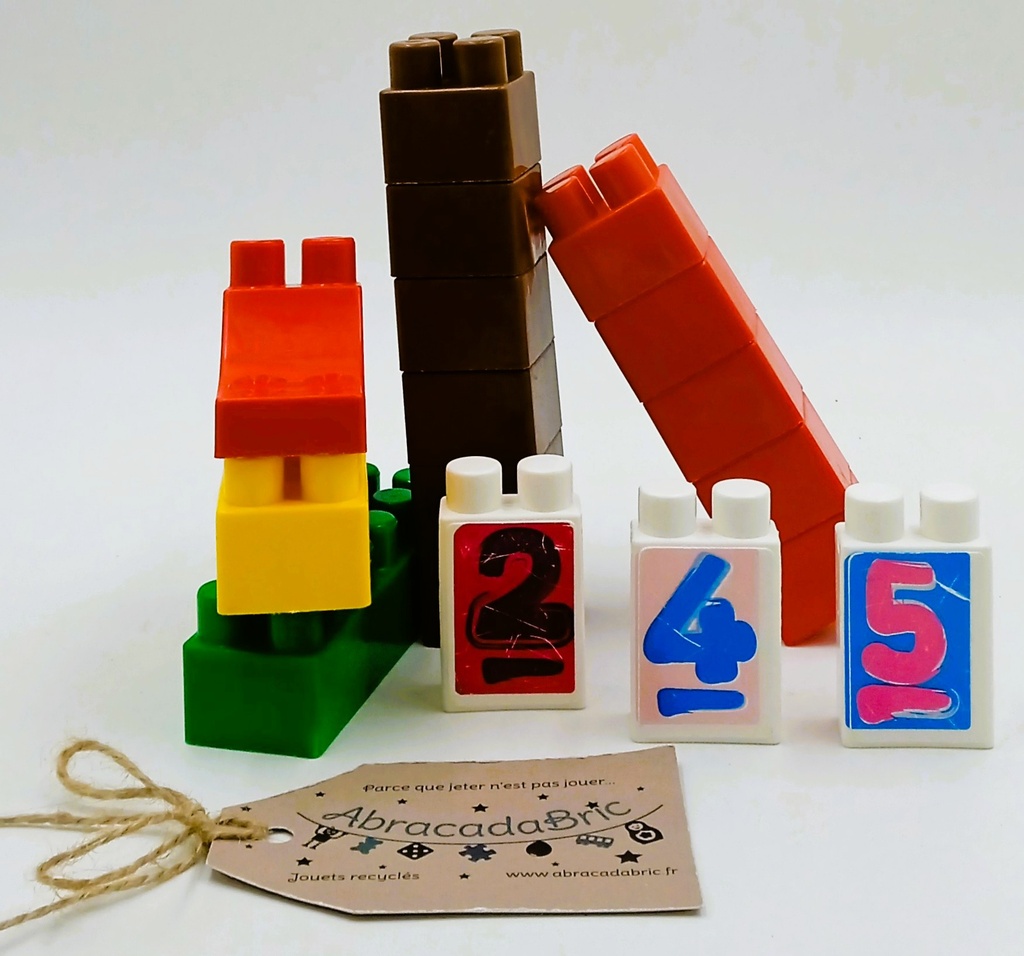 Lot x89 briques constructions