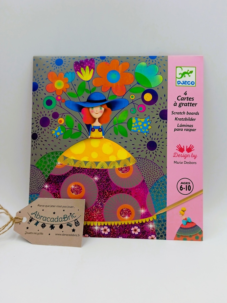Cartes à gratter - DJECO