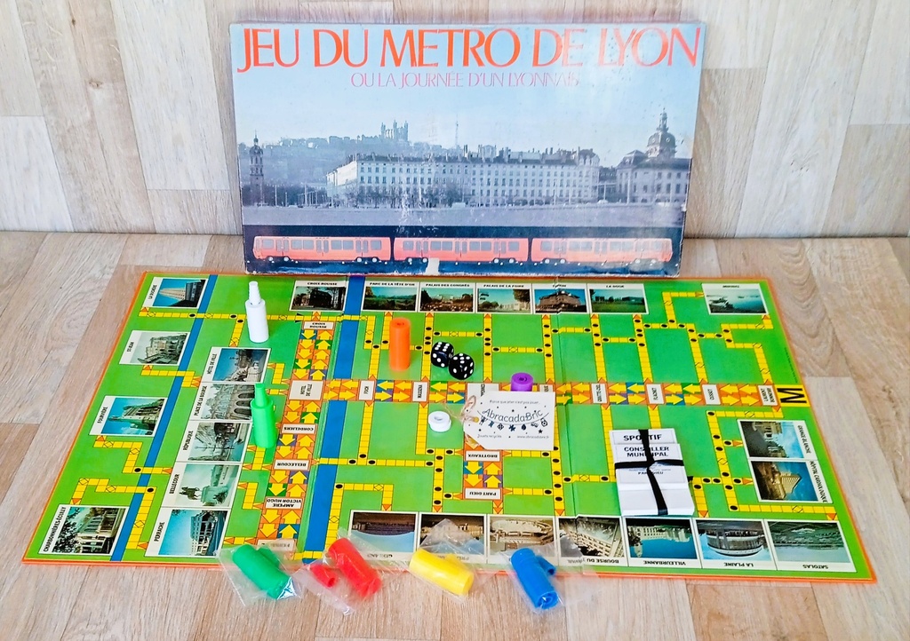 Jeu du métro de Lyon - STRATEGE 