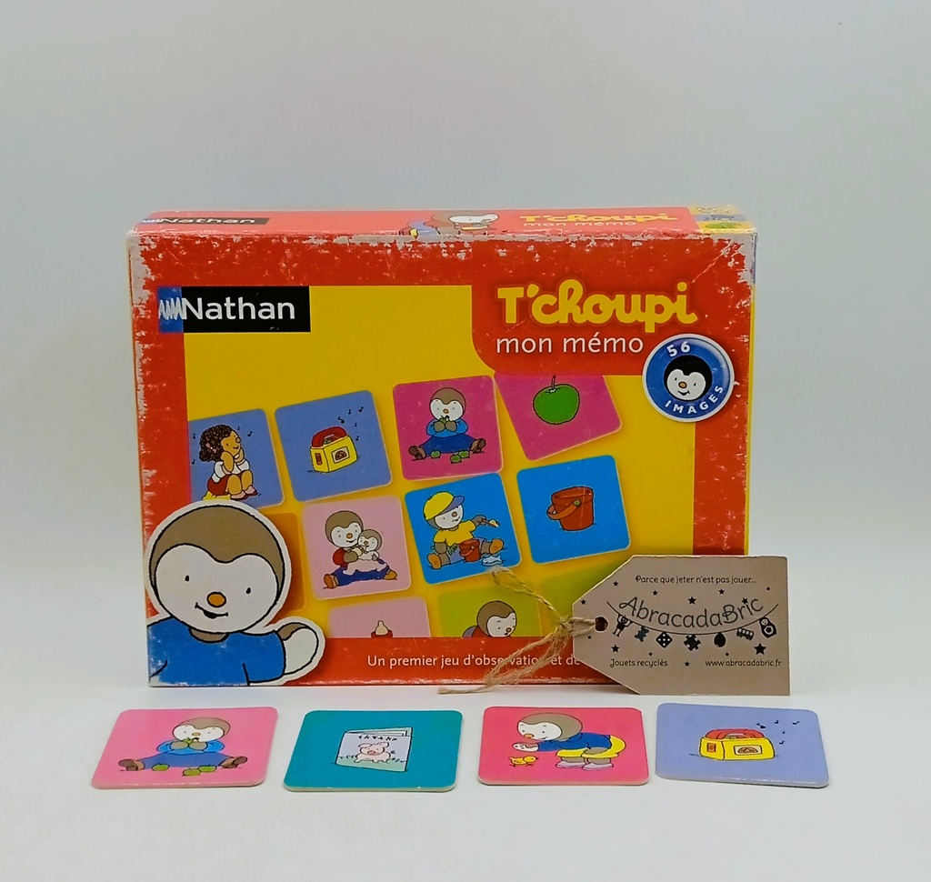 T'choupi mon mémo - NATHAN