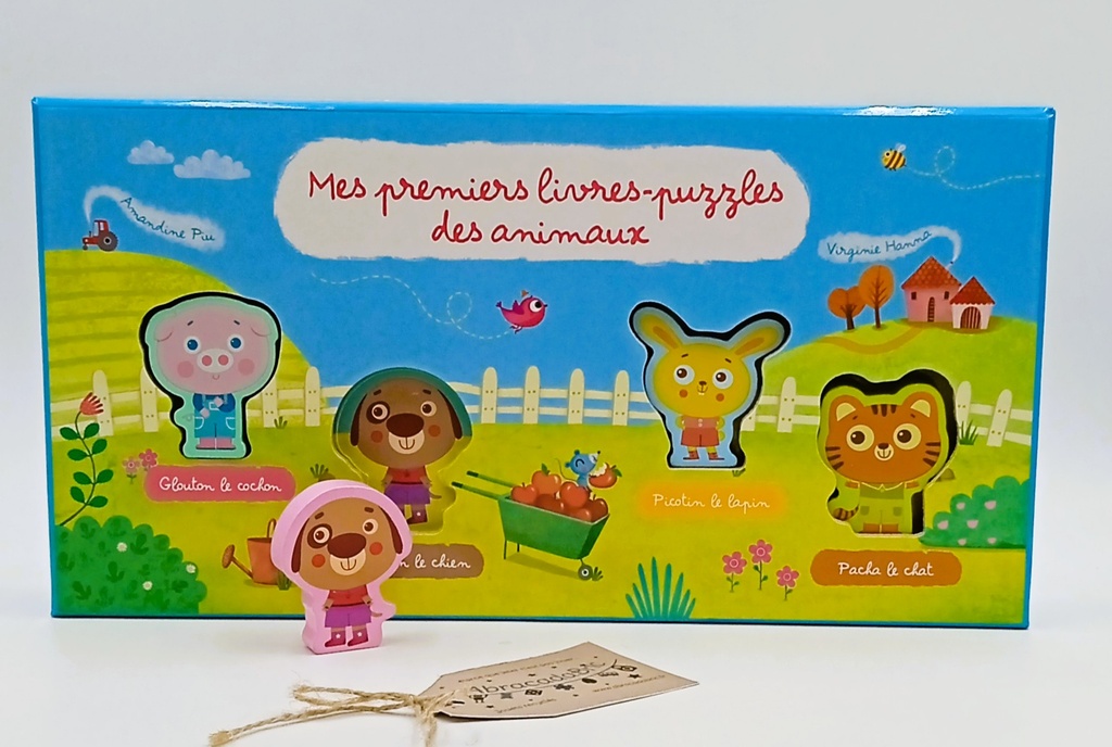  "Mes premiers livres-puzzles des animaux" - AUZOU
