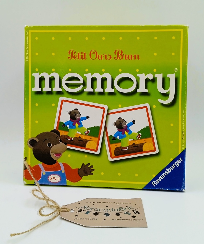 Memory petit ours brun - RAVENSBURGER  