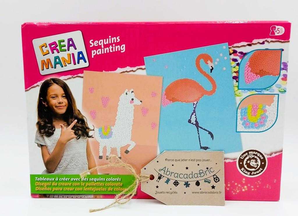 Sequins painting - CREAMANiA